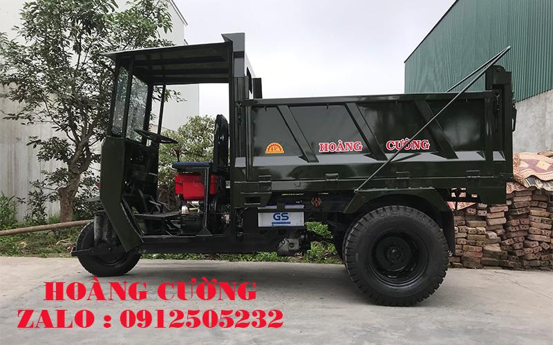 xe công nông phanh hơi lốc kê