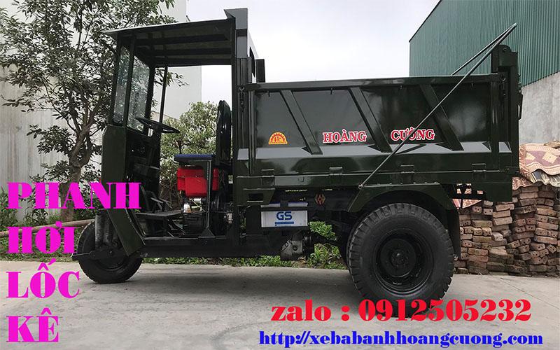 XE CÔNG NÔNG ĐẦU NỔ PHANH HƠI LỐC KÊ