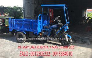 XE 3 GÁC MÁY DẦU KUBOTA 24 MÃ LỰC